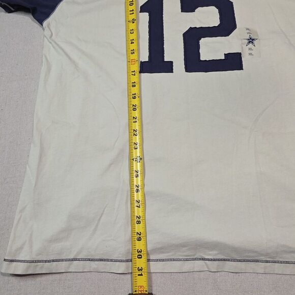 Dallas Cowboys Legends Collection Color Block #12 STAUBACH T-Shirt Size XXL NWT - Picture 9 of 10